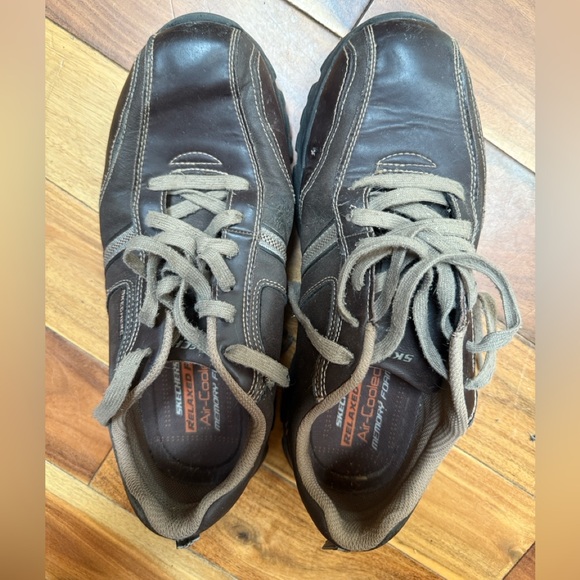Skechers Men's Brown Casual Shoes Sz 10.5 - Picture 2 of 7